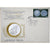Monaco, Médaille + Timbre, Asso. Int. des Receveurs de la Poste, 1976, Argent