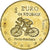 Francia, zeton, 1 Euro de Roubaix, Paris-Roubaix, 1998, Morel, EBC, Cobre -