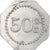 France, Bourg-en-Bresse, 50 Centimes, 1918, SUP, Aluminium