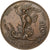 Francia, medalla, Naissance du Duc de Bordeaux, 1820, Bronce, Gayrard, EBC