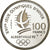 Francja, 100 Francs, 1992 Olympics, Albertville, Cross-country Skiing, 1991