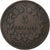 Francja, 5 Centimes, Cérès, 1897, Paris, Latarka, Brązowy, EF(40-45)