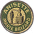 Moneta, Francia, Anisette Marie Brizard, timbre-monnaie 10 centimes, BB+, Ferro