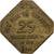 France, Lyon - O.T.L., 25 Centimes, 1923, TB+, Laiton