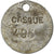 Frankrijk, Token, Mines d'Auchel-Bruay, Fosse N°2, Casque, Aluminium, ZF
