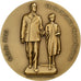 Francia, medalla, Monument Charles de Gaulle, 2013, Bronce, FDC
