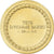 França, medalha, Tête d'Homme Barbu, Bronze Dourado, MS(63)
