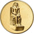 França, medalha, Le Pharaon Chéphren, Bronze Dourado, AU(55-58)