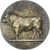 Francia, medalla, Vache, Offert par Mr Binet, Agriculture, 1924, Bronce
