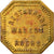 Coin, Algeria, Mascot Rochs, Restaurant, Alger, 50 Centimes, Rare, EF(40-45)